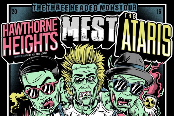 Hawthorne Heights / Mest / The Ataris / Handguns / London Falling (US)