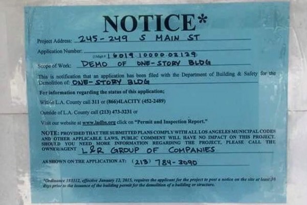 The Smell recieves demolition notice, will become parking lot