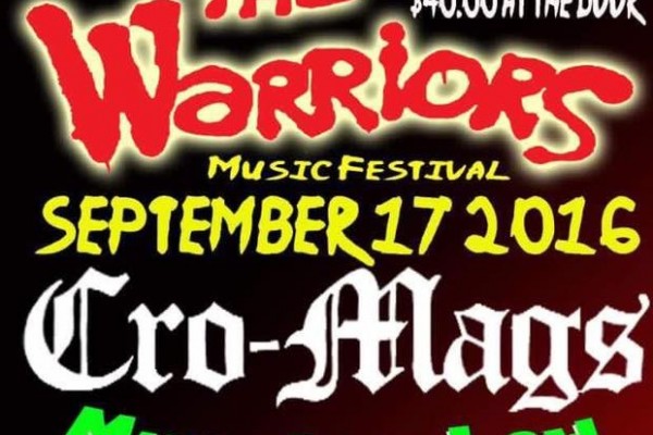 Cro-Mags say that Warriors Fest promoter ripped off bands