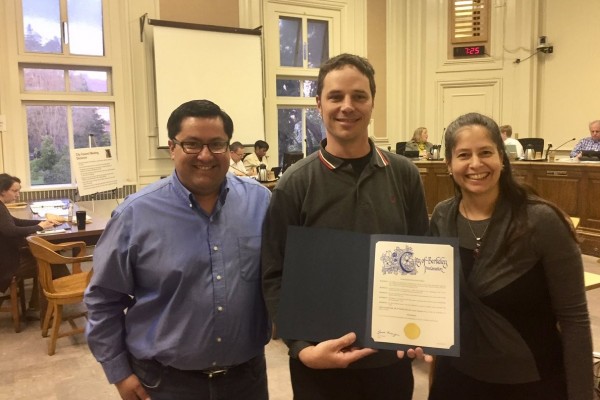 924 Gilman Recognized by Berkeley City Council