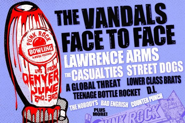 Line up for Punk Rock Bowling Denver announced