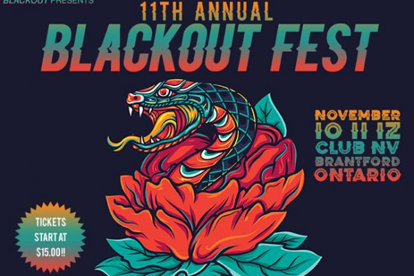 11th Annual Blackout Fest line up announced