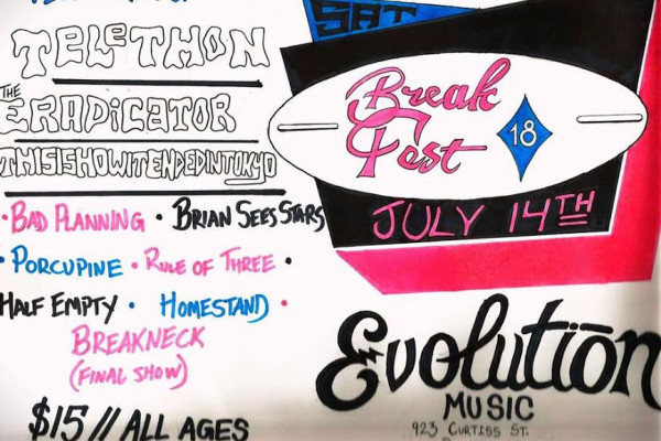 Breakneck to break up in seven months, throw festival to celebrate