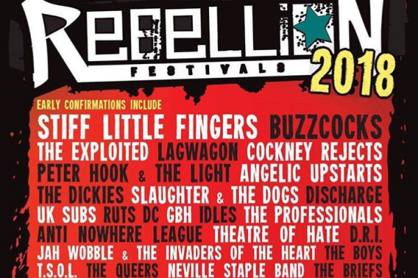 First wave of bands announced for Rebellion 2018