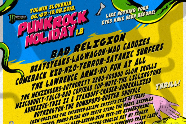 Punk Rock Holiday 2018 line up announced