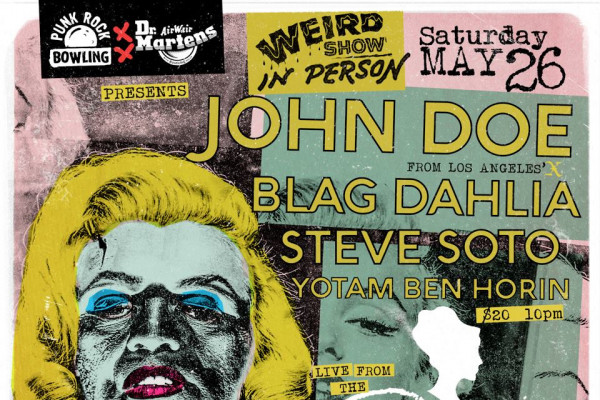 John Doe, Blag Dahlia and more to play PRB show