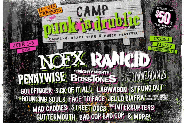 Punk in Drublic Fest announce Camp Punk in Drublic