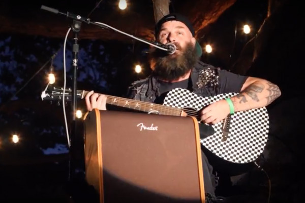 Watch Tim Armstrong play "11th Hour" in a tree!