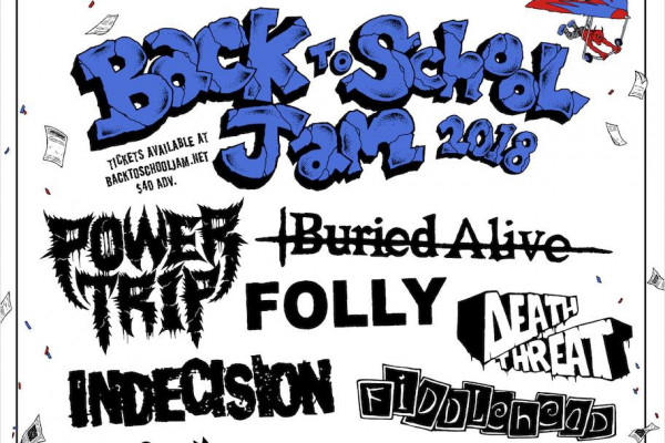 Back To School Jam 2018 announce line-up