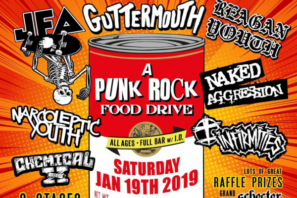 JFA, Guttermouth to play A Punk Rock Food Drive