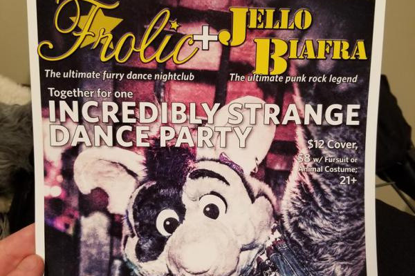 Jello Biafra to DJ Furry Dance Party