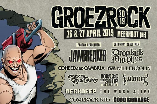 Jawbreaker, Dropkick Murphys to play Groezrock 2019