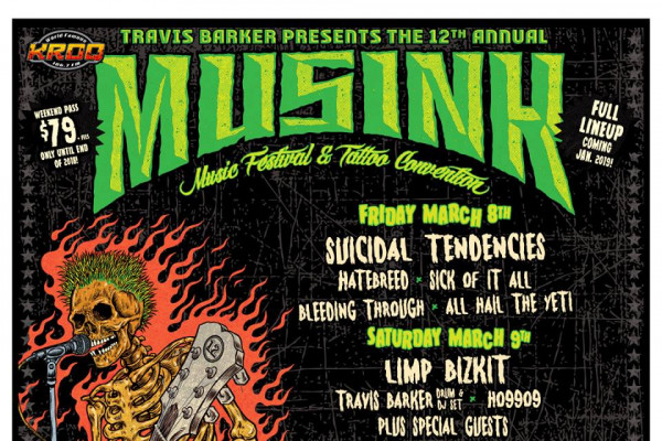 Suicidal Tendencies, Limp Bizkit to play Musink Festival 2019