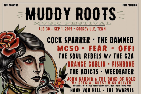 Cock Sparrer, The Damned, MC50 to play Muddy Roots Fest