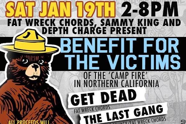 Get Dead, Last Gang to play benefit show for victims of Northern California fires