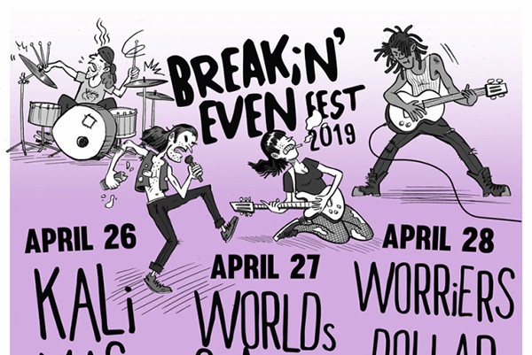 Breakin' Even Fest 2019 announces lineup