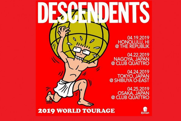 Descendents announce four show "world tour"
