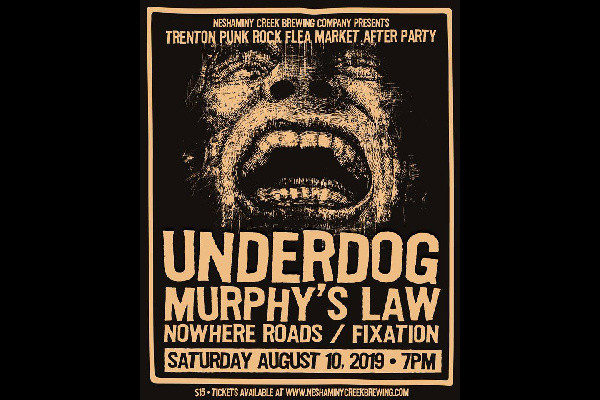 Underdog, Murphy's Law and more to play Trenton Punk Rock Flea Market