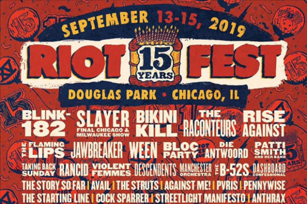 Riot Fest announce their 2019 line-up