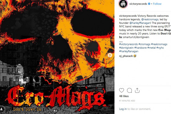 Harley Flanagan's Cro-Mags release new EP