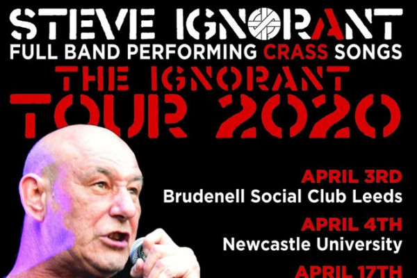 Steve Ignorant to play full Crass set on 2020 tour