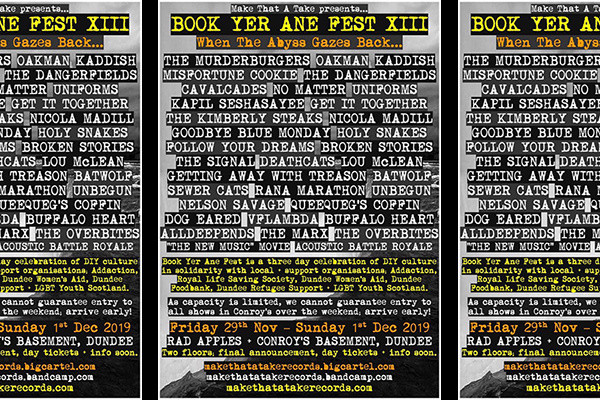 Book Yer Ane Fest XIII announces second batch of acts