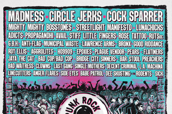 Circle Jerks, Madness, Cocksparrer headline PRB 2020