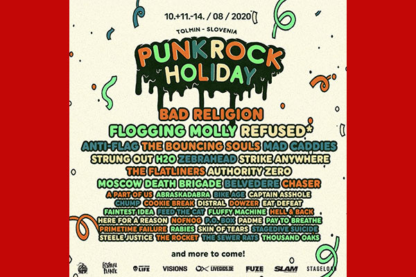 Punk Rock Holiday X announces first batch of acts