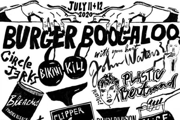 Circle Jerks, Bikini Kill, Flipper, Alice Bag, Pansy Division, John Waters at Burger Boogaloo