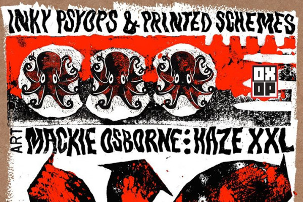Mackie Osborne, Haze XXL, King Buzzo in art show