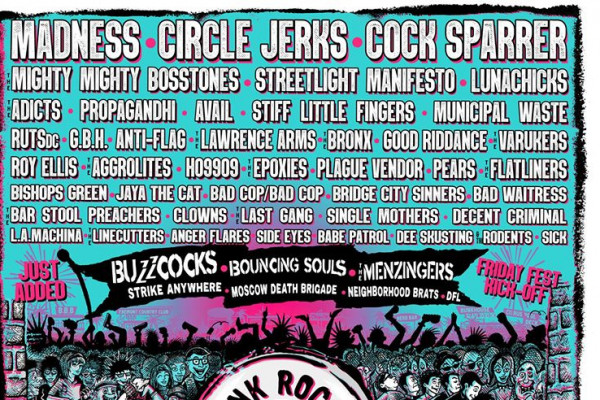 PRB announces "kick off" show with Buzzcocks, Bouncing Souls, Menzingers, more