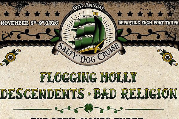 Flogging Molly announce first round of bands for 6th Salty Dog Cruise