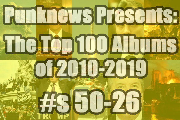 Top 100 albums of 2010-2019: #s 50-26