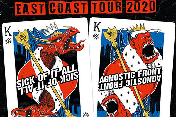 Sick of It All/Agnostic Front reschedule East Coast tour