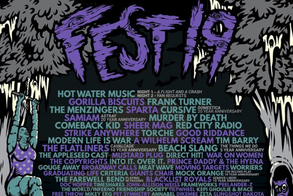 Fest adds Gorilla Biscuits, Sheer Mag, World/Inferno, Kepi, Mikey Erg, many more