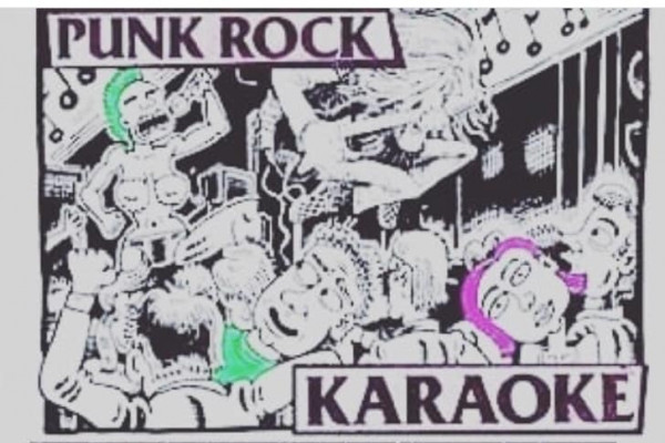 Punk Rock Karaoke and Scott Radinsky from Pulley cover Wire