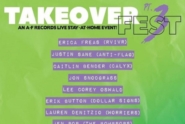 A-F records presents Takeover Fest 3