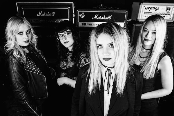 The Anti-Queens demoing new material with Dave Baksh of Sum 41