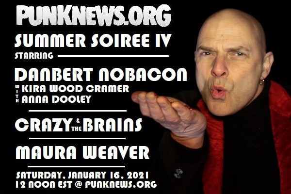 Summer Soiree IV with Danbert Nobacon is tomorrow at Noon!!!