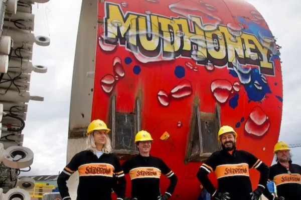 Tunnel Boring Machine Named After Mudhoney