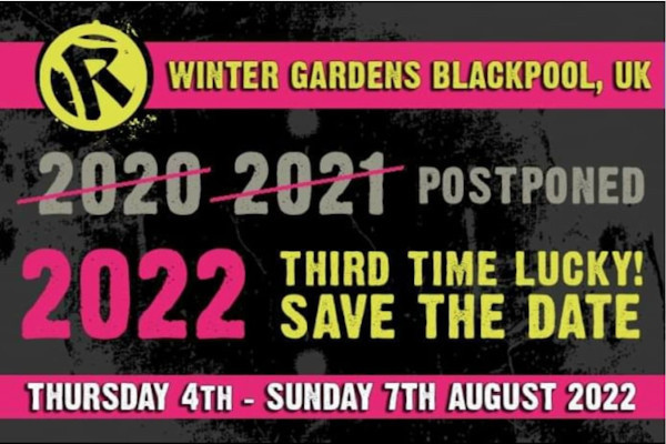 Rebellion Festival moved to 2022