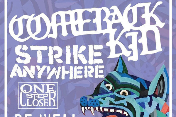Strike Anywhere and Comeback Kid announce co-headlining tour