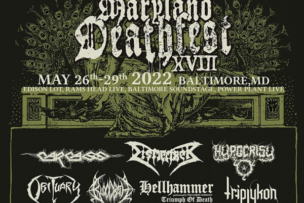 Carcass, Obituary, Triumph of Death, Triptykon, Coroner, Devil Master to play MDF