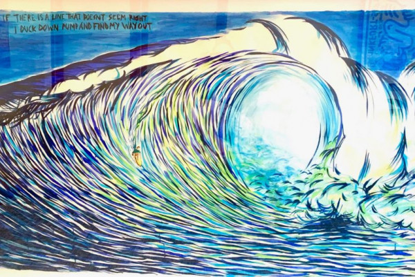 Artist Christian Rosa indicted by FBI for Selling Forged Raymond Pettibon Works, Flees Country