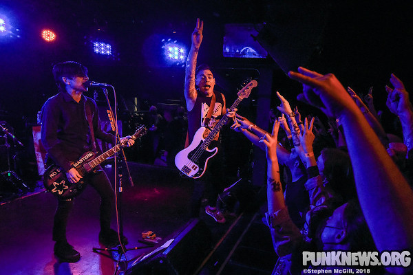 Photos: Anti-Flag at The Velvet Underground in Toronto, ON 11/03
