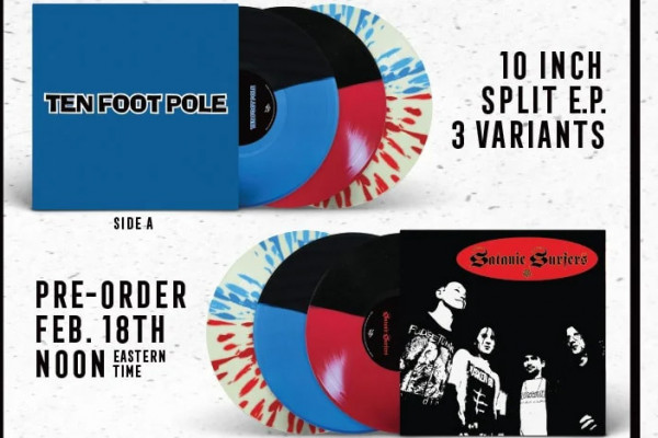 Ten Foot Pole and Satanic Surfers to re-issue spilt EP