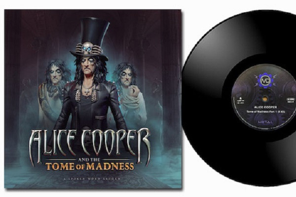 Alice Cooper releases spoken word 12-inch single (to coincide with his slot machine game)
