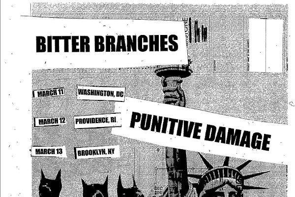 Punitive Damage and Bitter Branches announce East Coast shows
