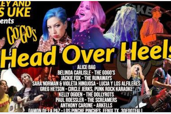 Alice Bag, Belinda Carlisle, Jackie Fox, Greg Hetson, Paul Roessler, more cover The Go-Go's