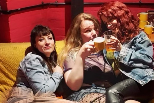 Evie, Amanda, and Jen of Tits Up talk their 'Greatest Tits' EP, Tits Out show, and more